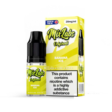 Mix Labs Originals Banana Ice 20mg — buy online at Best UK Wholesaler