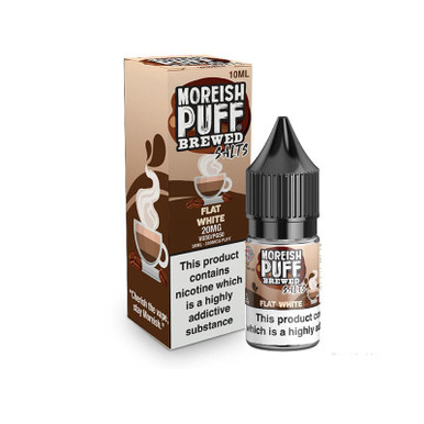 Moreish Puff Brewed Flat White 20mg — buy online at Best UK Wholesaler