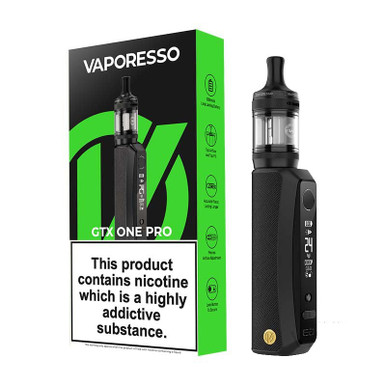 Vaporesso GTX ONE PRO Black — buy online at Best UK Wholesaler