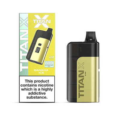 Titan X Prefilled Pod Kits Banana Ice — buy online at Best UK Wholesaler