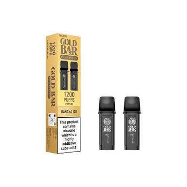 Gold Bar Pod System Banana Ice 20mg — buy online at Best UK Wholesaler