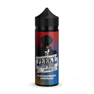 Peeky Pod Bar 50/50 100ml Blue Raspberry Lemonade 100ml — buy online at Best UK Wholesaler