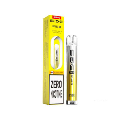 SKE Bar 600 Prefilled Pod Kit Banana Ice 0mg — buy online at Best UK Wholesaler