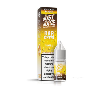 Just Juice Bar Salts Banana 5mg — buy online at Best UK Wholesaler