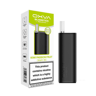 OXVA Slimstick Prefilled Pod Kit Black - Kiwi Passion Fruit — buy online at Best UK Wholesaler