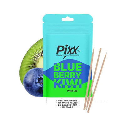 Pixx Flavour Infused Toothpicks Blueberry Kiwi 0mg — buy online at Best UK Wholesaler
