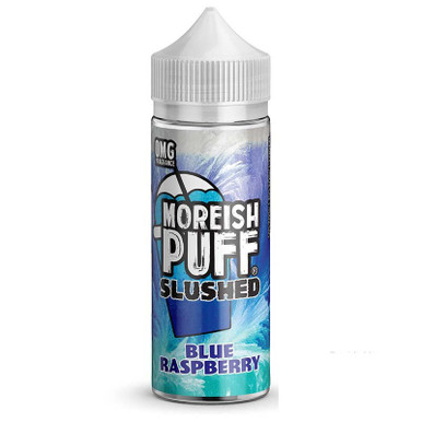 Moreish Puff Slushed 100ml Blue Raspberry Slushed 100ml — buy online at Best UK Wholesaler