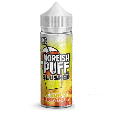 Moreish Puff Slushed 100ml Lemon & Pineapple Slushed 100ml — buy online at Best UK Wholesaler