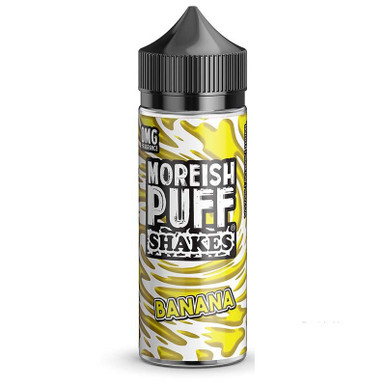 Moreish Puff Shakes 100ml Banana Shakes 100ml — buy online at Best UK Wholesaler