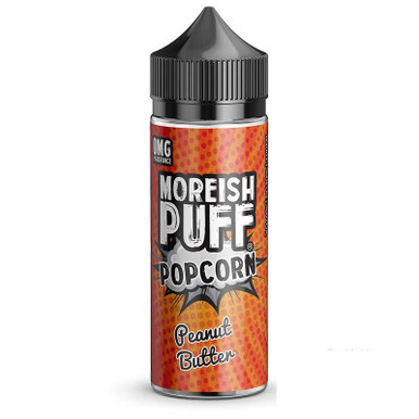 Moreish Puff Popcorn 100ml Peanut Butter Popcorn 100ml — buy online at Best UK Wholesaler