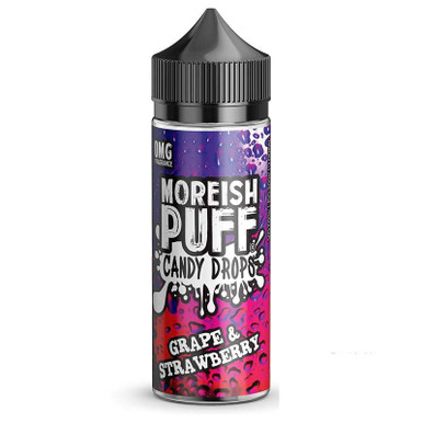 Moreish Puff Candy Drops 100ml Grape & Strawberry Candy Drops 100ml — buy online at Best UK Wholesaler