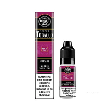 Dinner Lady Select Tobacco Captain 20mg — buy online at Best UK Wholesaler