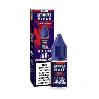 Seriously Clear Blueberry Sour Cherry 20mg — buy online at Best UK Wholesaler