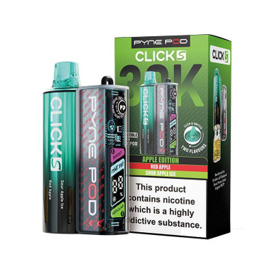 Pyne Pod Click S 30K Prefilled Apple Edition 20mg — buy online at Best UK Wholesaler
