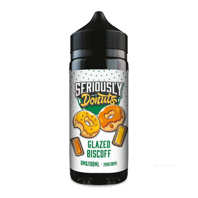 Doozy Vape Co Seriously Donuts 100ml Glazed Biscoff 100ml — buy online at Best UK Wholesaler