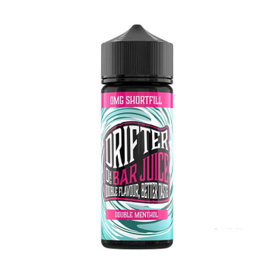 Drifter Bar Juice Shortfills Double Menthol 0mg — buy online at Best UK Wholesaler