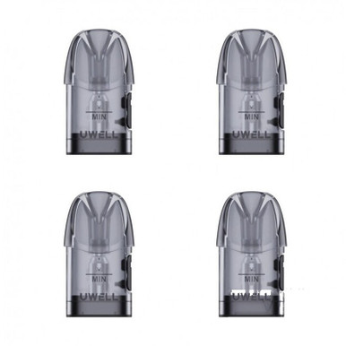 Uwell Caliburn A3S Replacement Pods 4 Pack 0.8 Ohm — buy online at Best UK Wholesaler