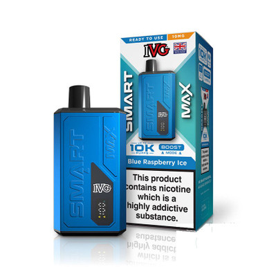 IVG Smart Prefilled Pod Kit Blue Raspberry Ice 10mg — buy online at Best UK Wholesaler