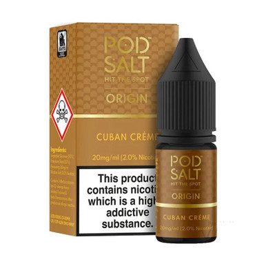 Pod Salt Origin Cuban Creme 20mg — buy online at Best UK Wholesaler