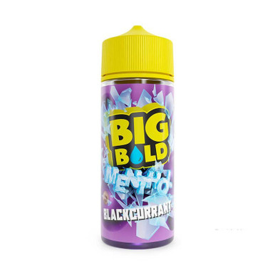 Big Bold Menthol 100ml Blackcurrant Menthol — buy online at Best UK Wholesaler
