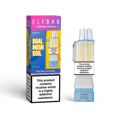 ELFBAR JoinOne15 Prefilled Pods Blue Razz Lemonade 20mg — buy online at Best UK Wholesaler