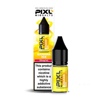 PIXL Nic Salts 10ml Banana Ice 20mg — buy online at Best UK Wholesaler