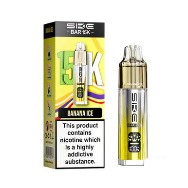 SKE Bar 15K Prefilled Pod Kit 12ml Banana Ice 20mg — buy online at Best UK Wholesaler