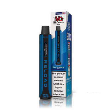 IVG Reload Mini Prefilled Pod Kit Blue Raspberry Ice 20mg — buy online at Best UK Wholesaler