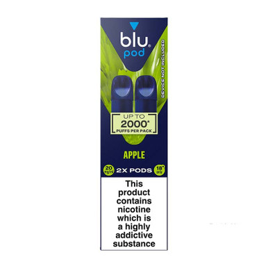 Blu Bar Pod Prefilled Pods 2 Pack Apple 20mg — buy online at Best UK Wholesaler