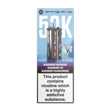 Pyne Pod Click 50K Prefilled Blackberry Edition 20mg — buy online at Best UK Wholesaler