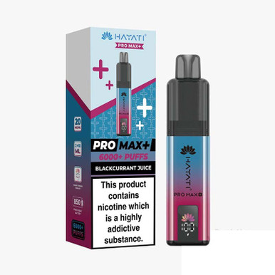 Hayati Pro + 6K Prefilled Pod Kit Blackcurrant Juice 20mg — buy online at Best UK Wholesaler
