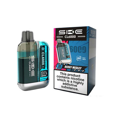 SKE Crystal CL6000 Legal Big Puff Device Berry Medley 20mg — buy online at Best UK Wholesaler