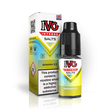 IVG Intense Banana Ice 20mg — buy online at Best UK Wholesaler