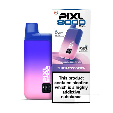 PIXL 8K Prefilled Pod Kit 12ml Blue Razz Cotton 20mg — buy online at Best UK Wholesaler
