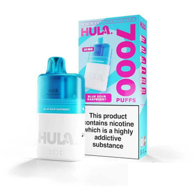 HULA Prefilled Pod Kit Blue Sour Raspberry 20mg — buy online at Best UK Wholesaler