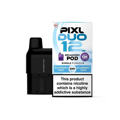 PIXL Duo Prefilled Pods 12ml Blueberry Razz 20mg — buy online at Best UK Wholesaler