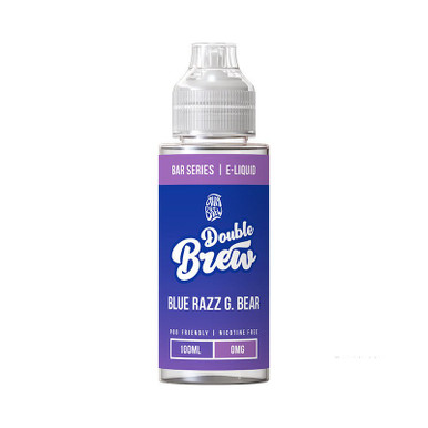 Ohm Brew Double Brew Bar Series 50/50 Blue Razz G Bear 100ml — buy online at Best UK Wholesaler