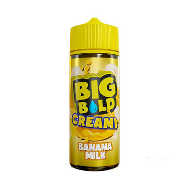 Big Bold Creamy 100ml Banana Milk Creamy — buy online at Best UK Wholesaler