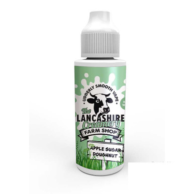 The Lancashire Creamery Farm Shop 100ml Apple Sugar Doughnut 100ml — buy online at Best UK Wholesaler