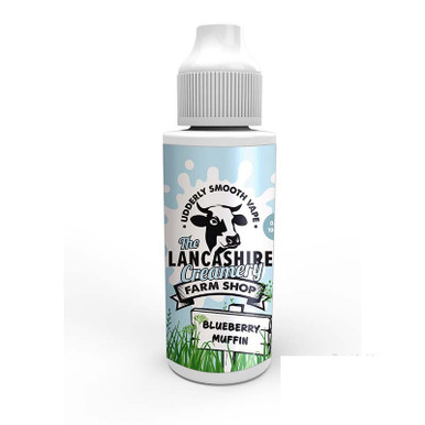 The Lancashire Creamery Farm Shop 100ml Blueberry Muffin 100ml — buy online at Best UK Wholesaler
