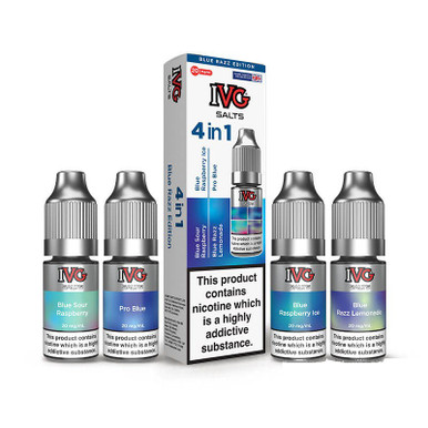 IVG 4 In 1 Blue Razz Edition 20mg — buy online at Best UK Wholesaler