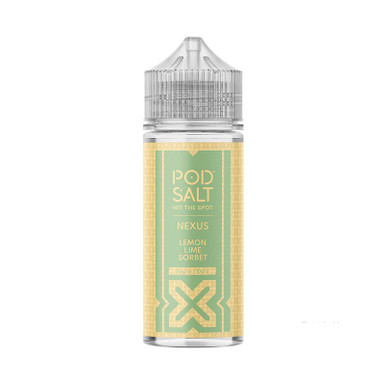 Pod Salt Nexus 100ml Shortfills Lemon Lime Sorbet — buy online at Best UK Wholesaler