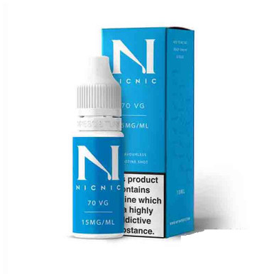 Nic Nic 70% VG Shot 10ml Nicotine Shot 15mg — buy online at Best UK Wholesaler