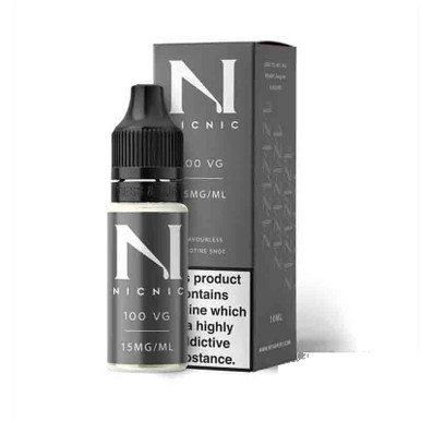 Nic Nic 100% VG Shot 10ml Nicotine Shot 15mg — buy online at Best UK Wholesaler