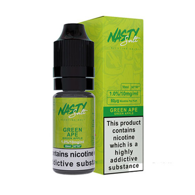 Nasty Juice Salts Green Ape 10mg — buy online at Best UK Wholesaler