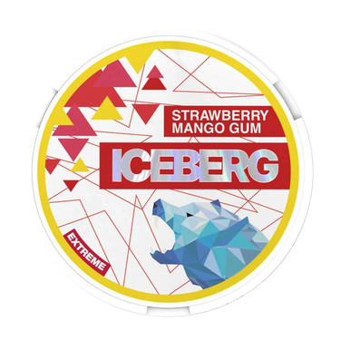 Iceberg - Strawberry Mango Gum 20mg · 3-dots — buy online at Best UK Wholesaler