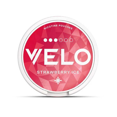 Velo - Strawberry Ice 10mg · 3-dots — buy online at Best UK Wholesaler