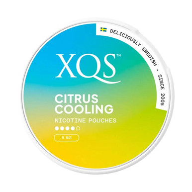 XQS - Citrus Cooling 8mg · 4-dots — buy online at Best UK Wholesaler