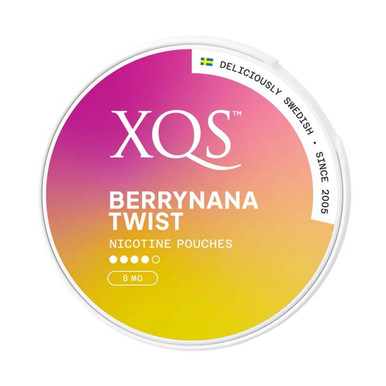 XQS - Berrynana Twist 8mg · 4-dots — buy online at Best UK Wholesaler