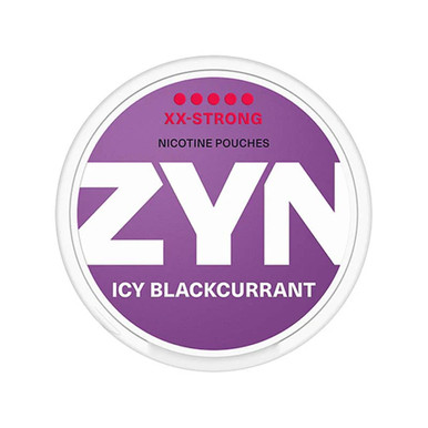 ZYN - Icy Blackcurrant XX Strong 12.5mg · 5-dots — buy online at Best UK Wholesaler